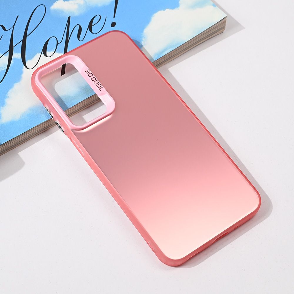 Maska za Samsung Galaxy A16 4G — Clear, roze