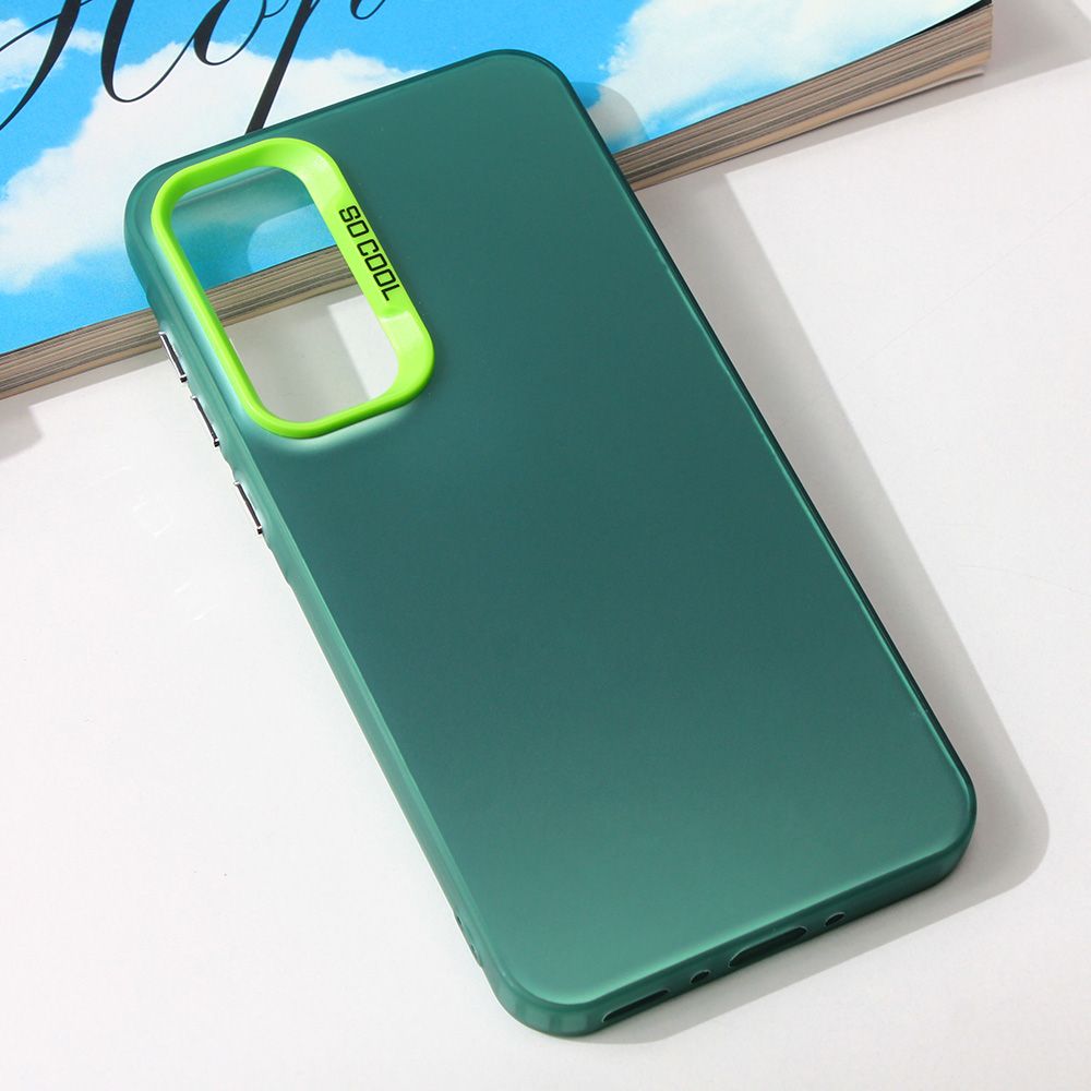 Maska za Samsung Galaxy A35 5G — Clear, zelena