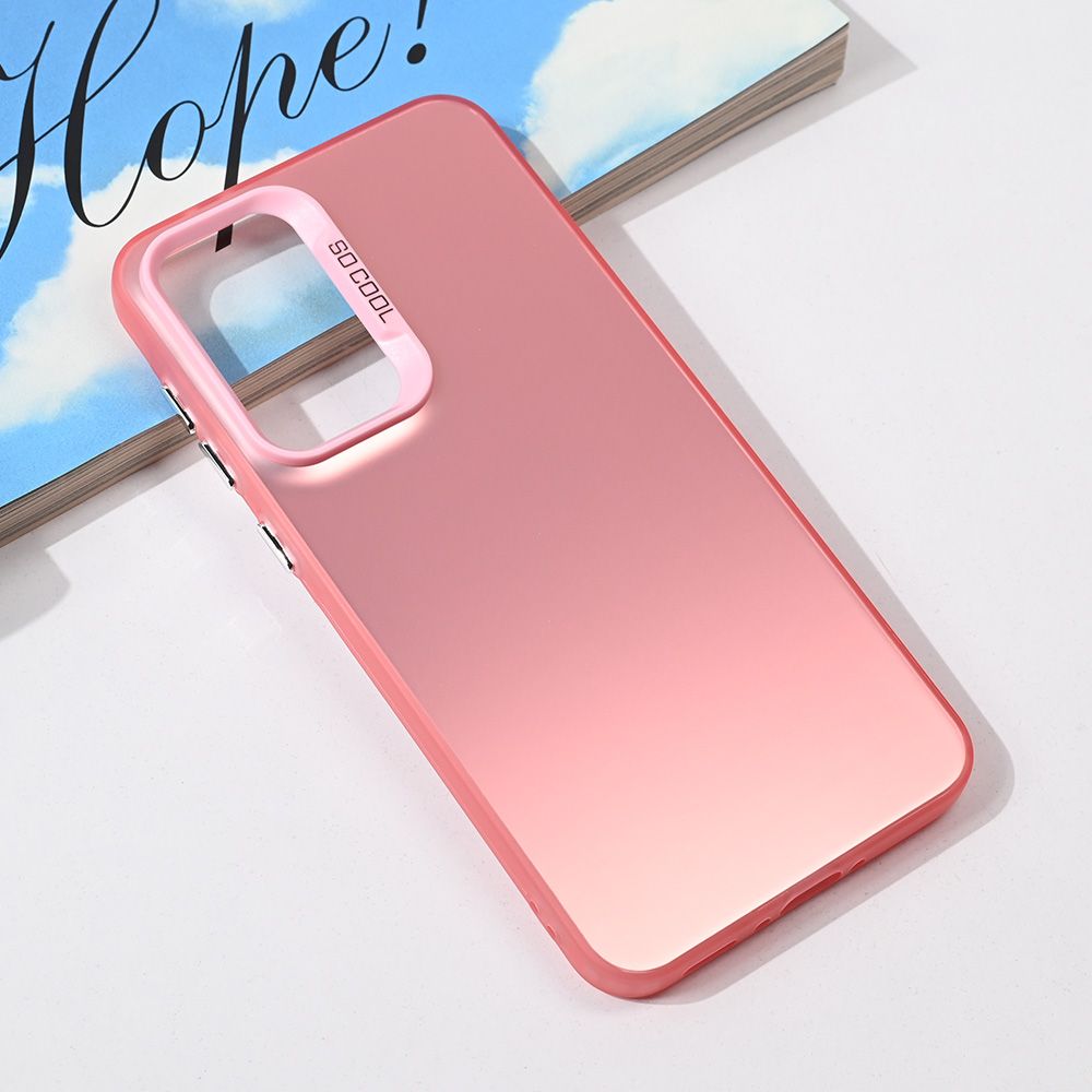 Maska za Samsung Galaxy A36 5G — Clear, roze