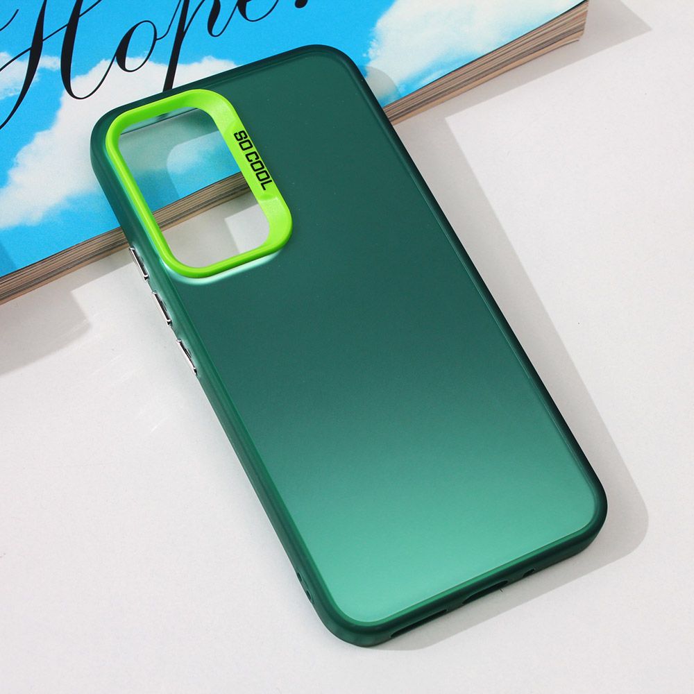 Maska za Samsung Galaxy A54 5G — Clear, zelena