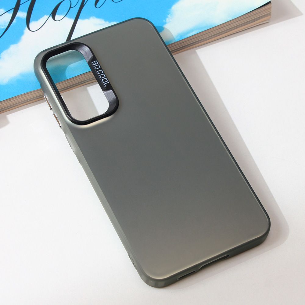 Maska za Samsung Galaxy A55 5G — Clear, crna