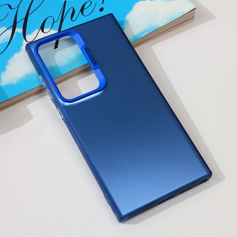 Maska za Samsung Galaxy S23 — Clear, plava