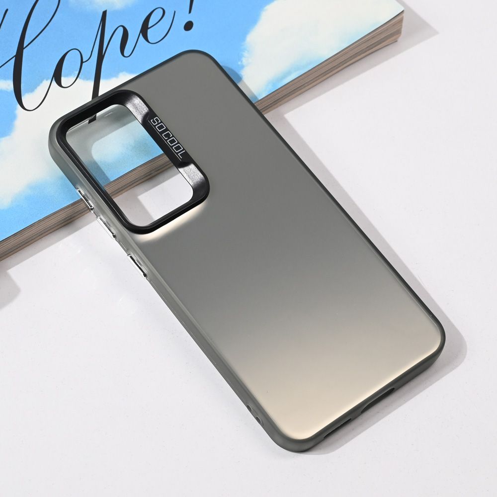 Maska za Samsung Galaxy S25 — Clear, crna