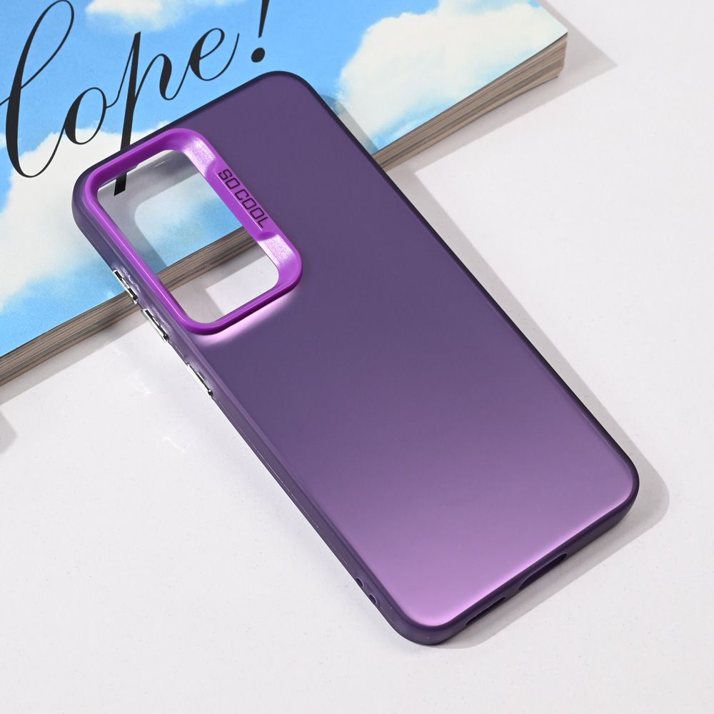 Maska za Samsung Galaxy S25 — Clear, ljubicasta