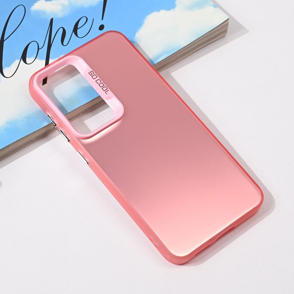 Maska za Samsung Galaxy S25 — Clear, roze