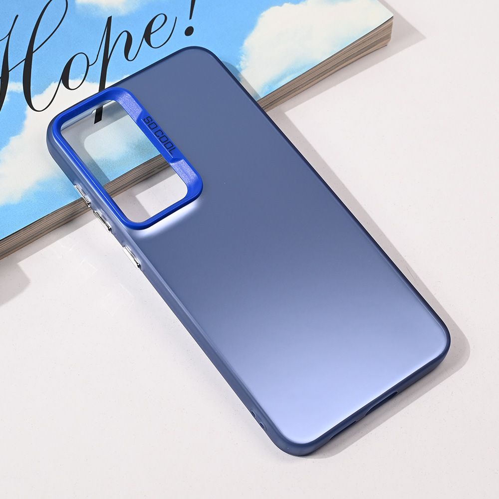 Maska za Samsung Galaxy S25 Plus — Clear, plava