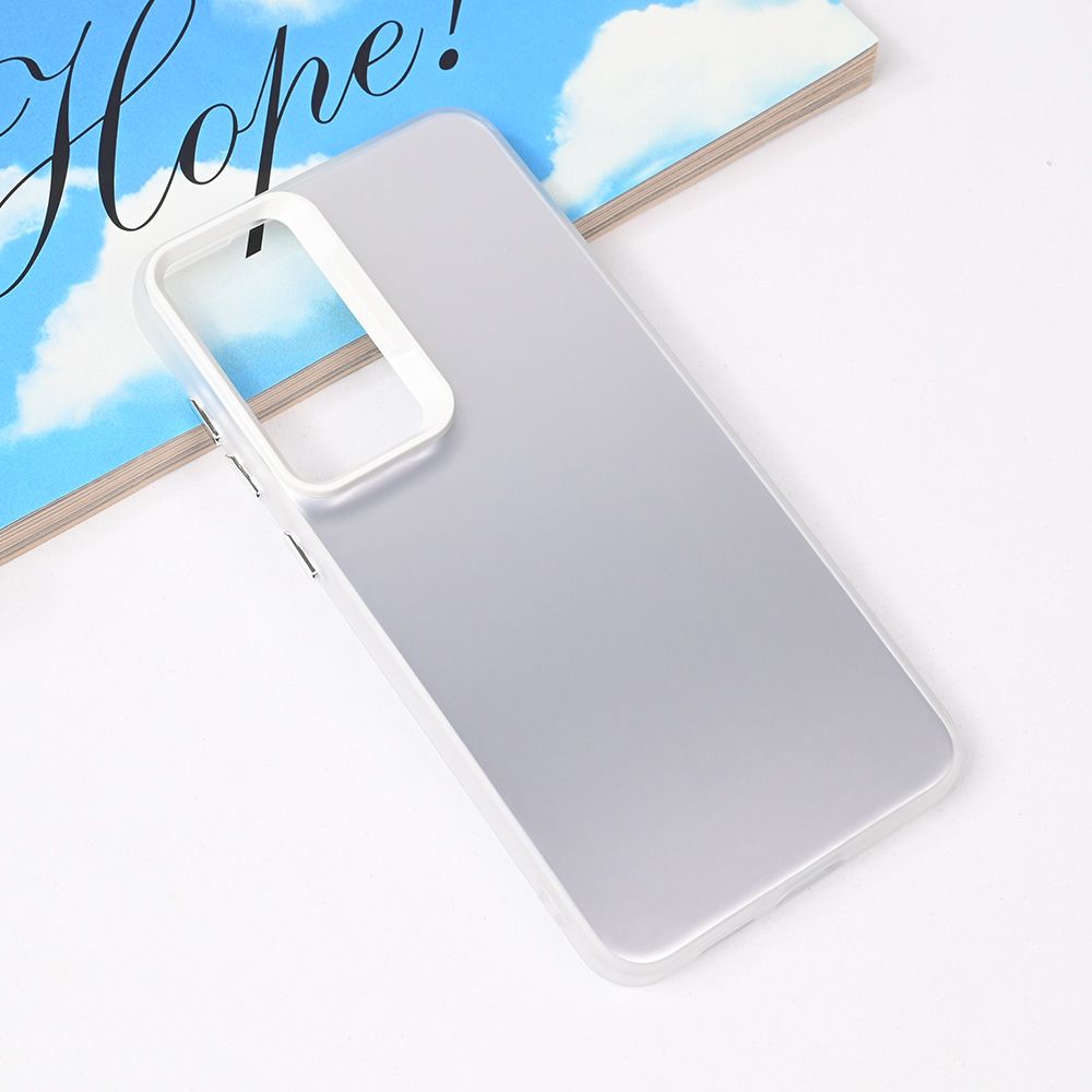 Maska za Samsung Galaxy S25 Plus — Clear, srebrna