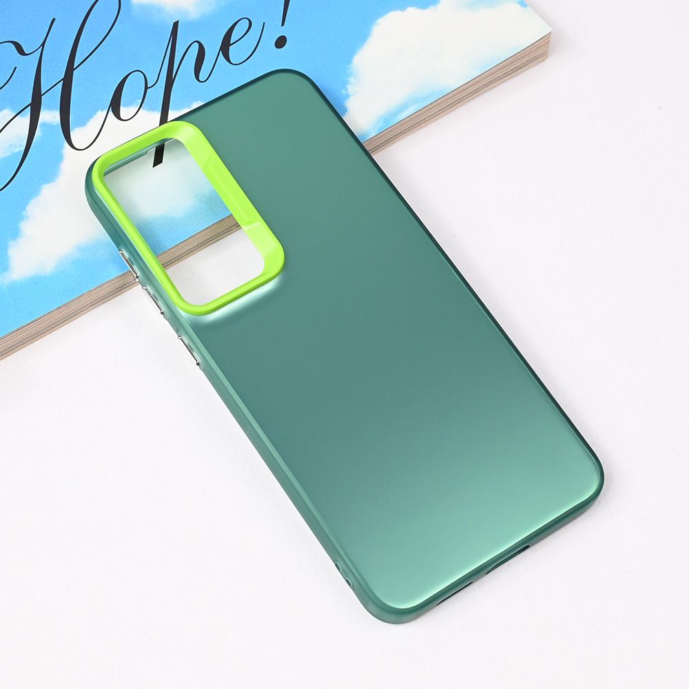 Maska za Samsung Galaxy S25 Plus — Clear, zelena