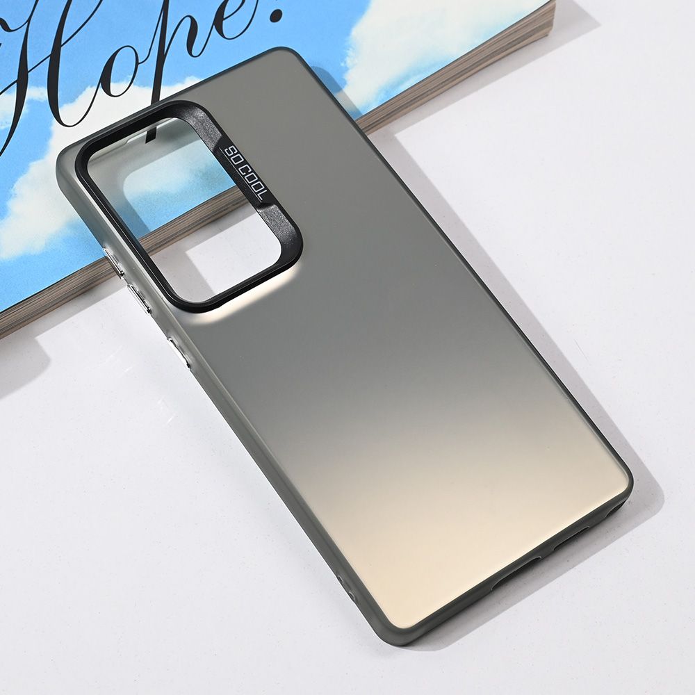 Maska za Samsung Galaxy S25 Ultra — Clear, crna