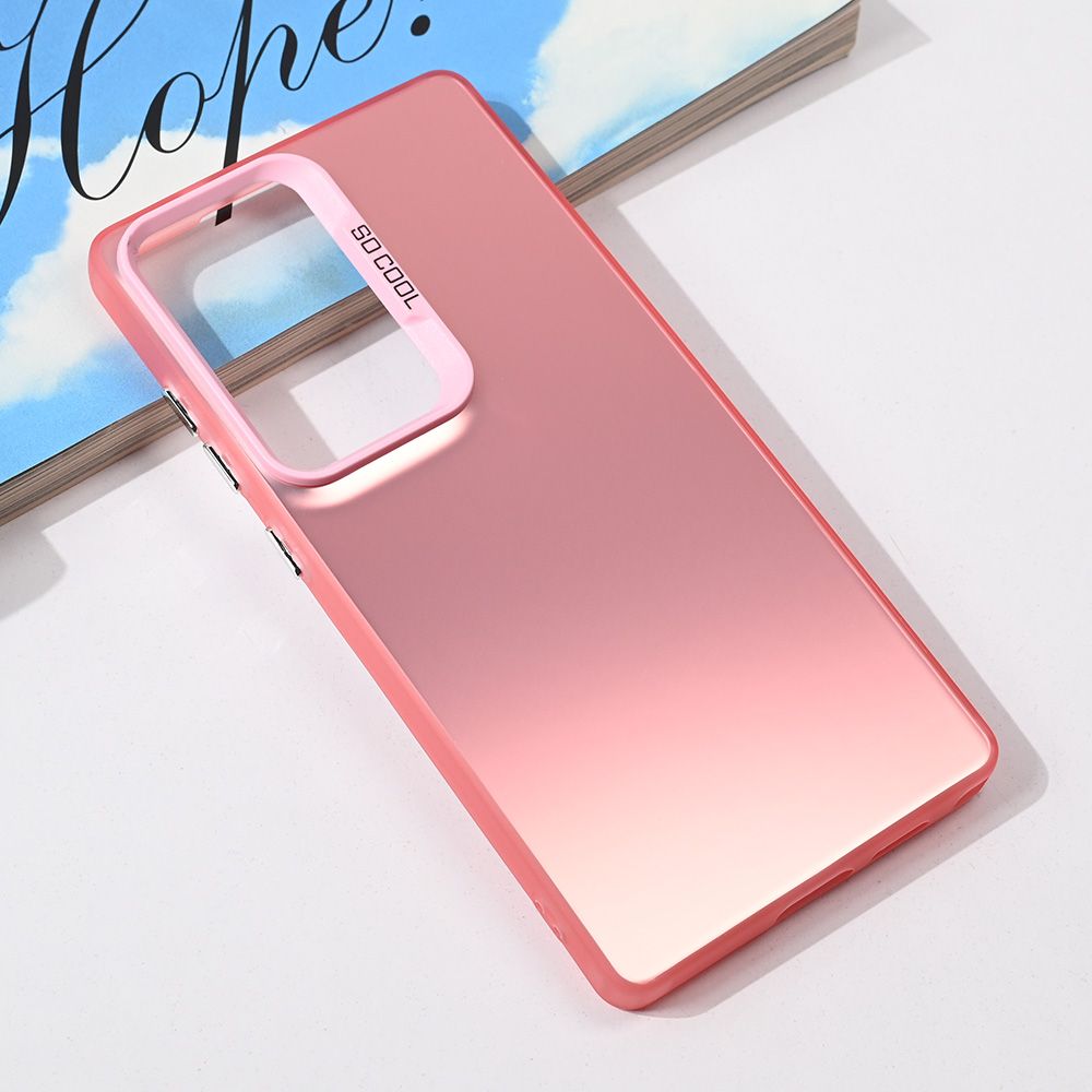 Maska za Samsung Galaxy S25 Ultra — Clear, roze