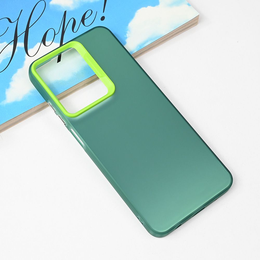 Maska za Xiaomi Redmi A5 — Clear, zelena