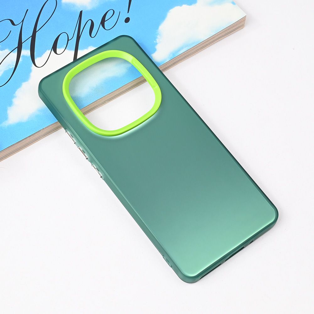 Maska za Samsung — Clear, zelena