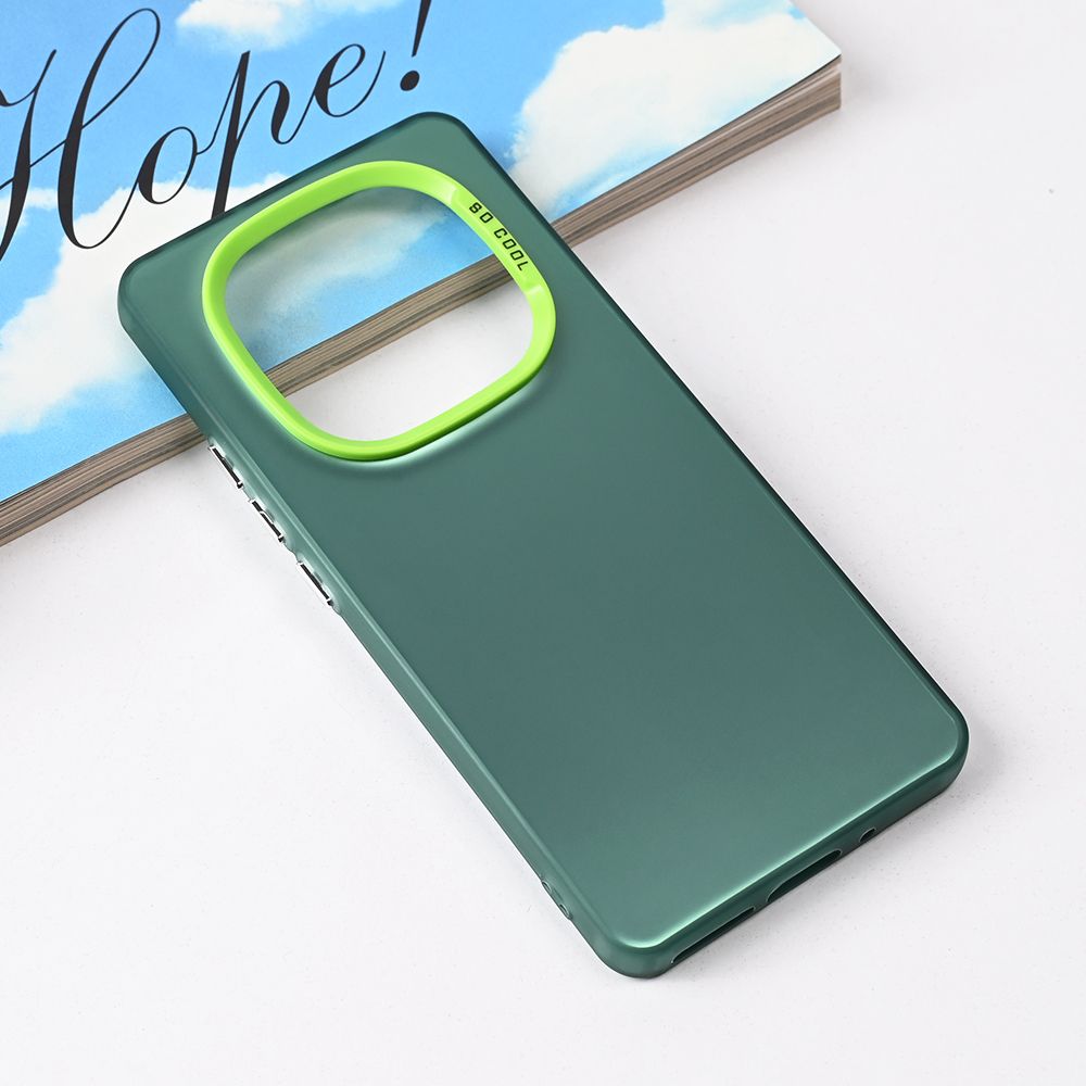 Maska za Samsung — Clear, zelena