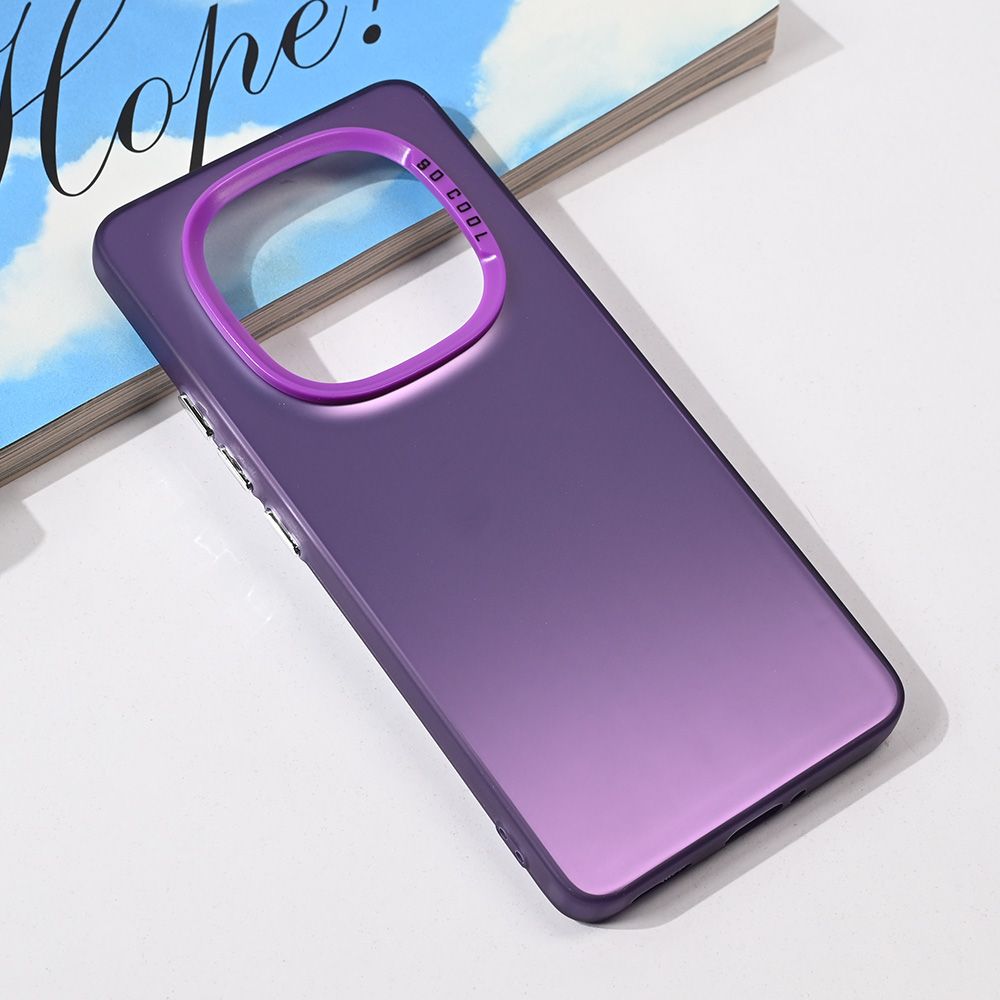 Maska za Samsung — Clear, ljubicasta