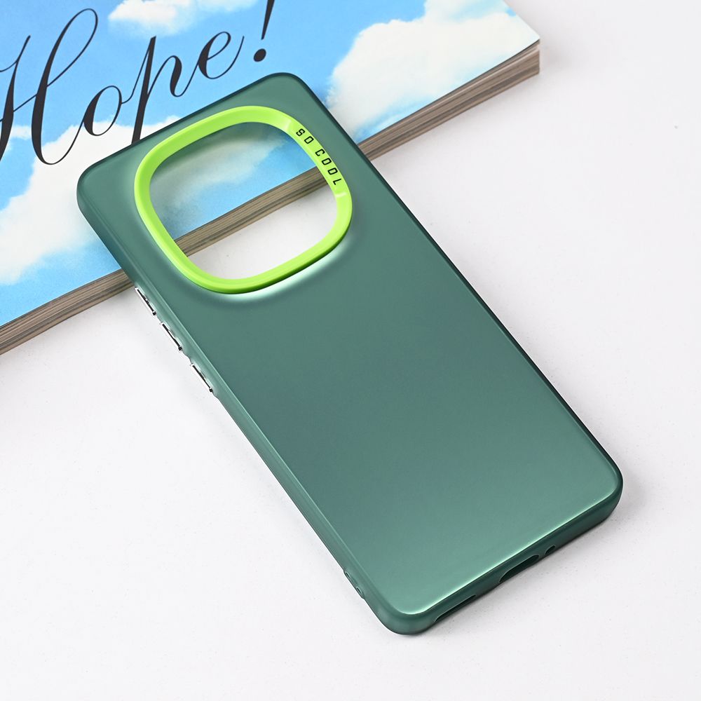 Maska za Samsung — Clear, zelena