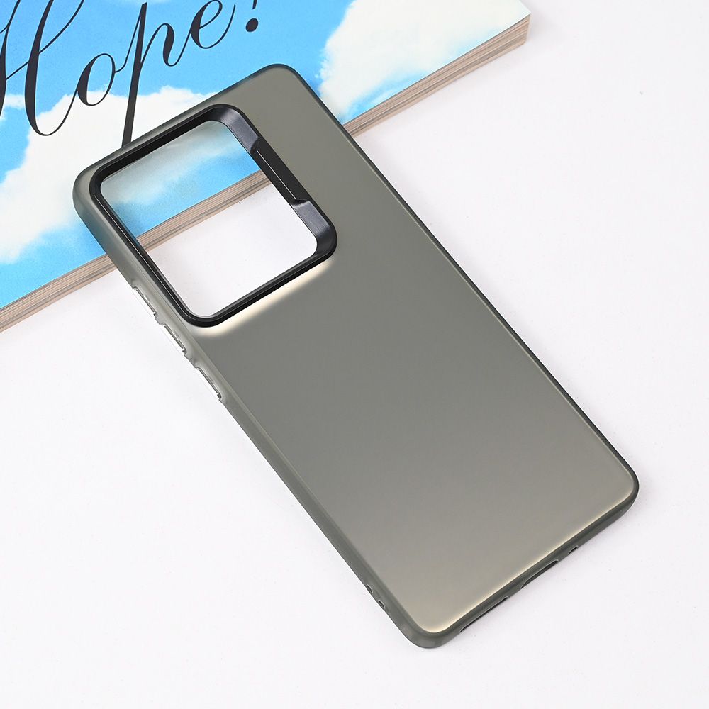 Maska za Xiaomi Redmi Note 14S — Clear, crna