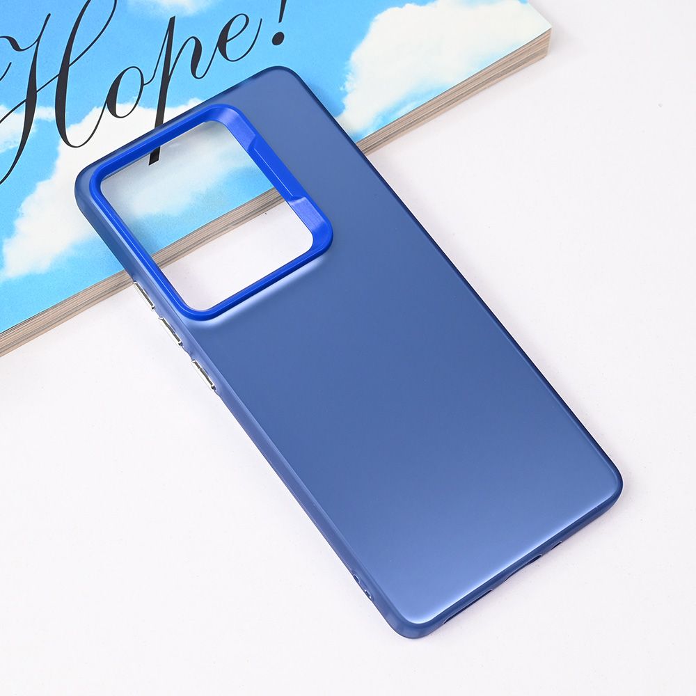 Maska za Xiaomi Redmi Note 14S — Clear, plava