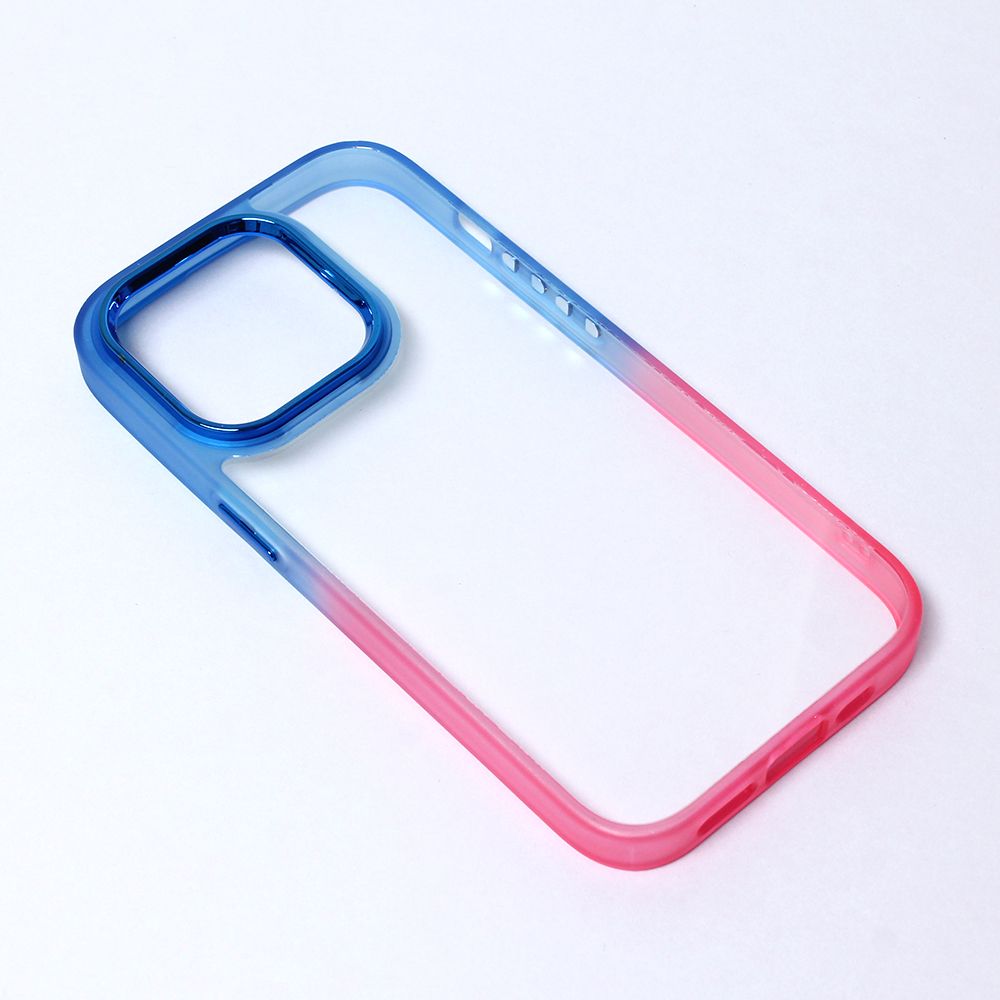 Maska za Apple iPhone 14 Pro — Colorful Acrylic, plava