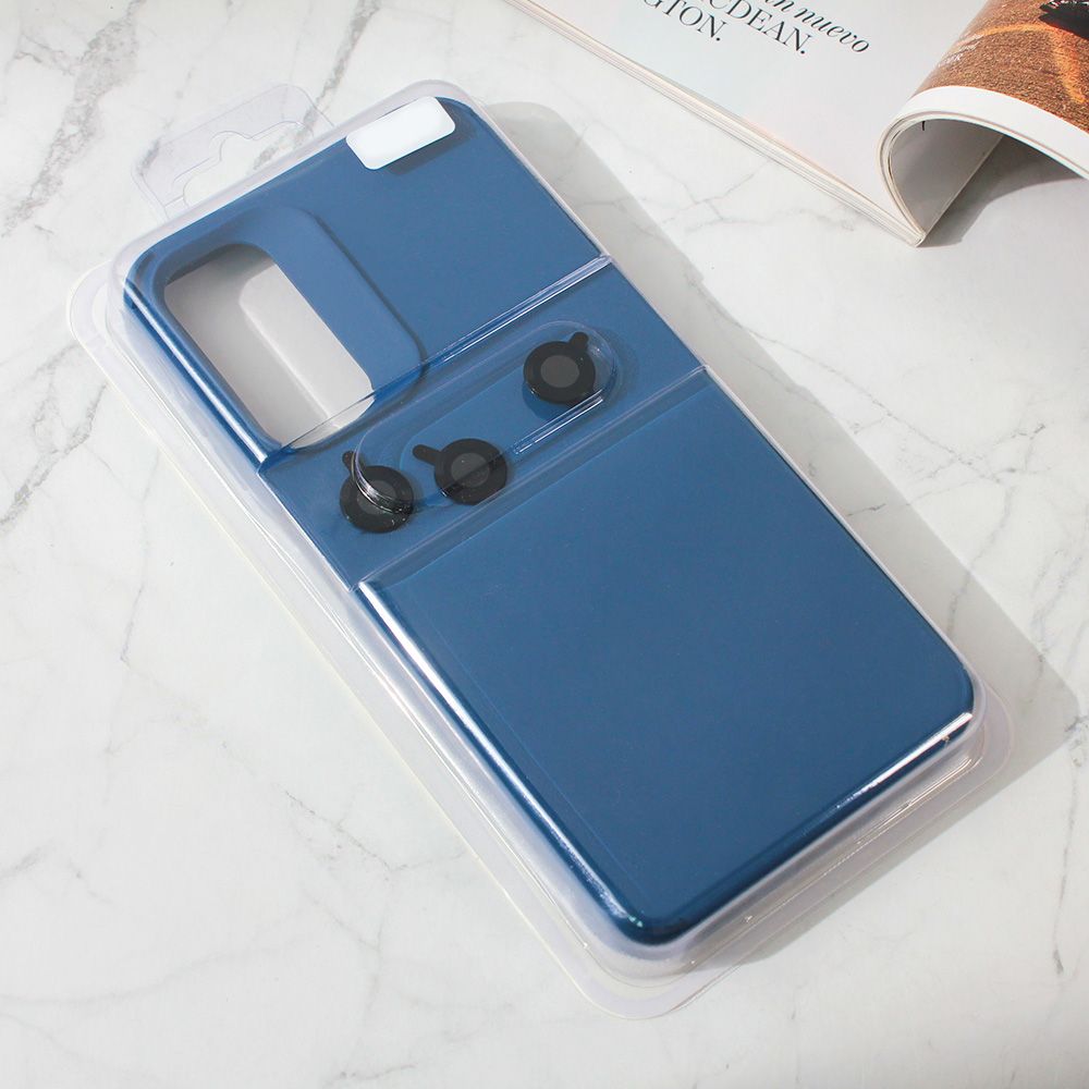 Maska za Samsung Galaxy A24 — Colorful and Camera glass, plava