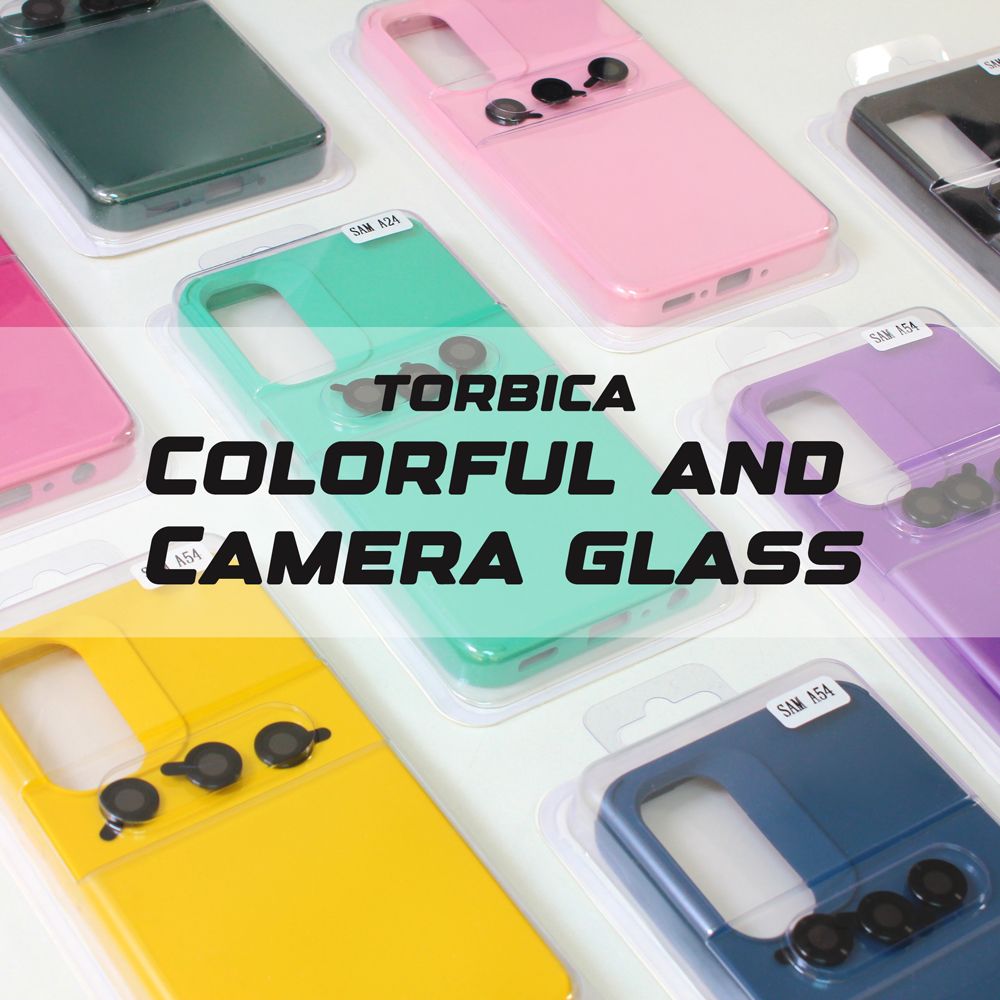 Maska za Samsung Galaxy A24 — Colorful and Camera glass, zelena