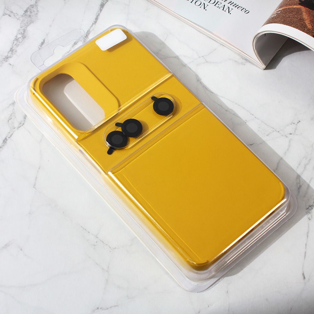 Maska za Samsung Galaxy A34 5G — Colorful and Camera glass, zuta