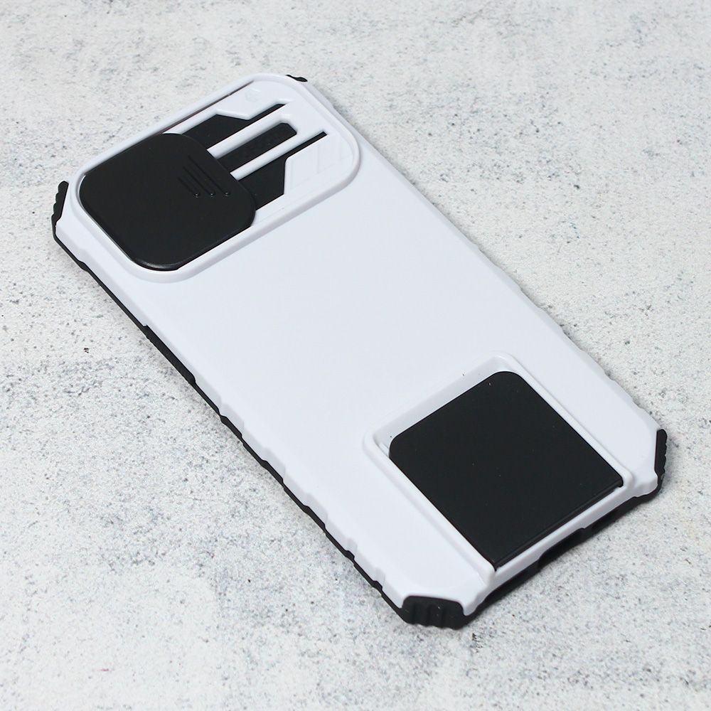 Maska za Apple iPhone 14 — Crashproof Back, bela