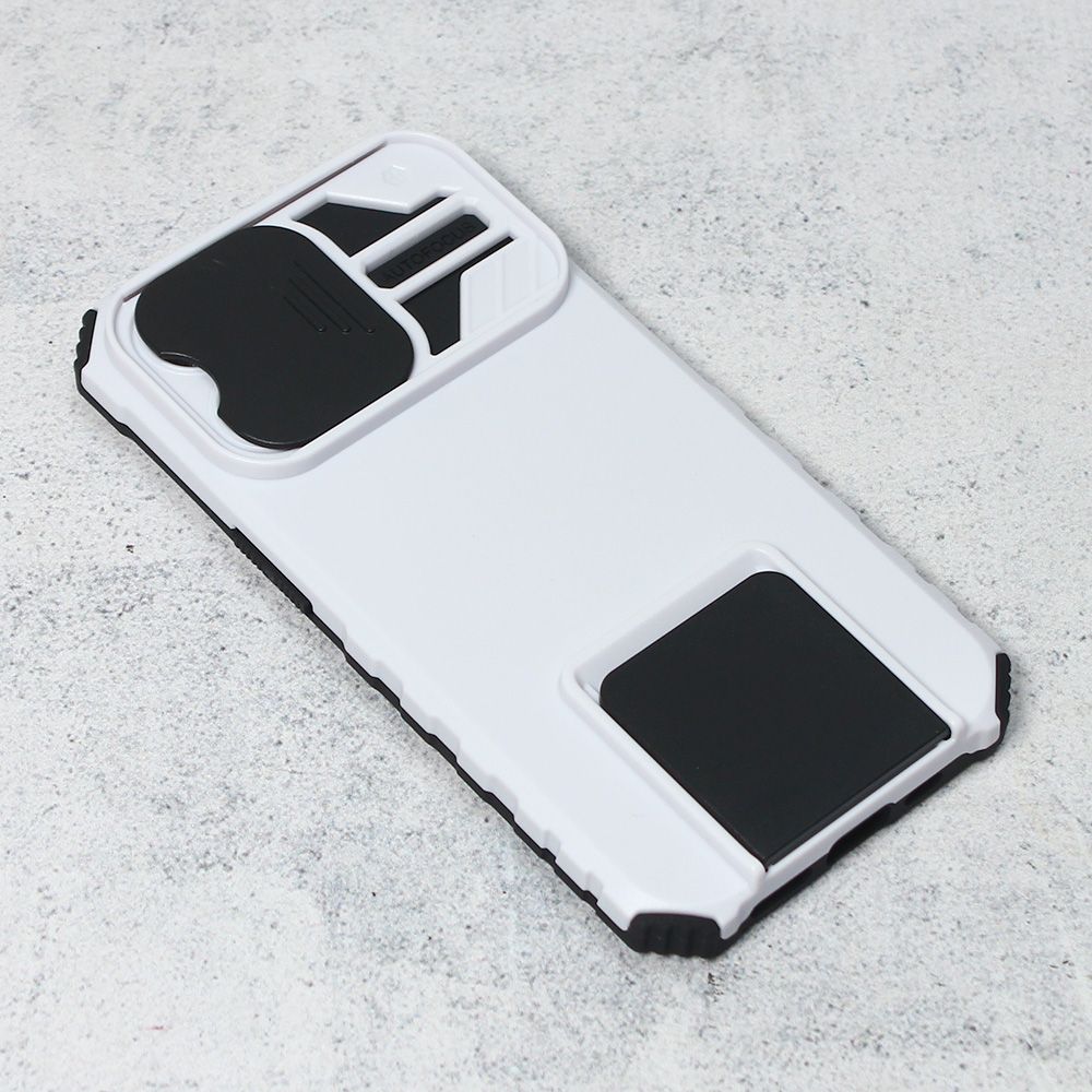 Maska za Apple iPhone 14 Pro — Crashproof Back, bela