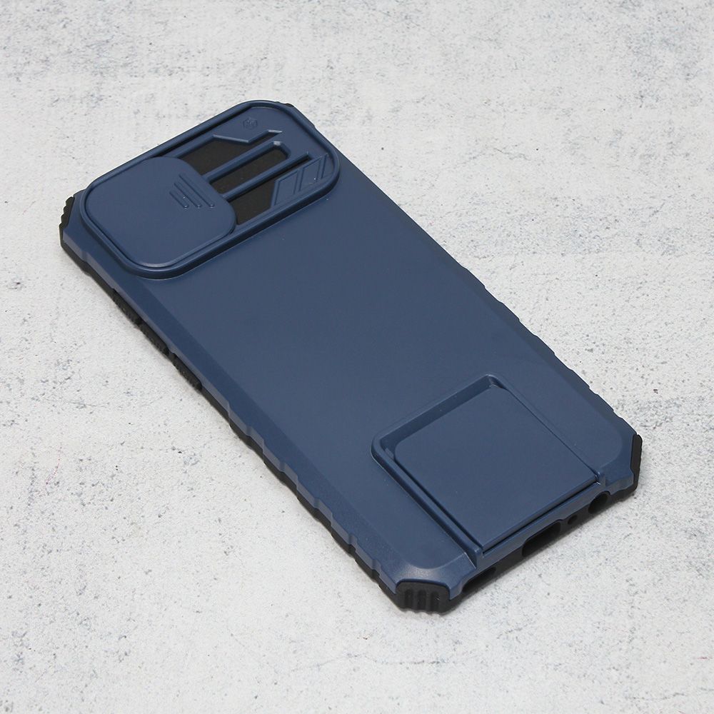 Maska za Samsung Galaxy A03 — Crashproof Back, tamno plava