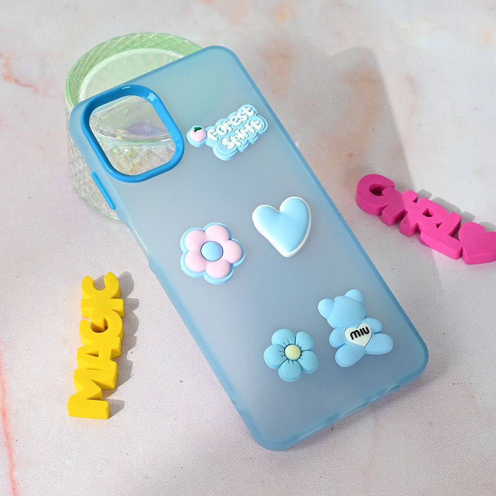 Maska za Samsung Galaxy A07 — Cute, plava