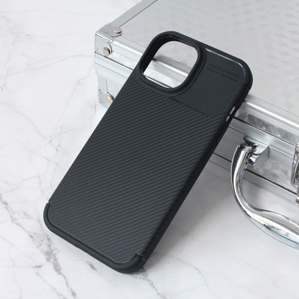 Maska za Apple iPhone 15 — Defender Carbon, crna