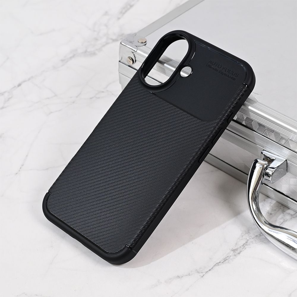 Maska za Apple iPhone 16 — Defender Carbon, crna