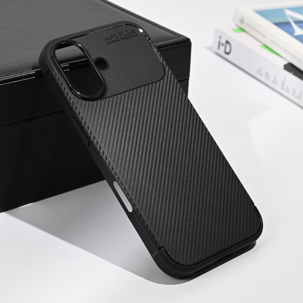 Maska za Apple iPhone 17 — Defender Carbon, crna
