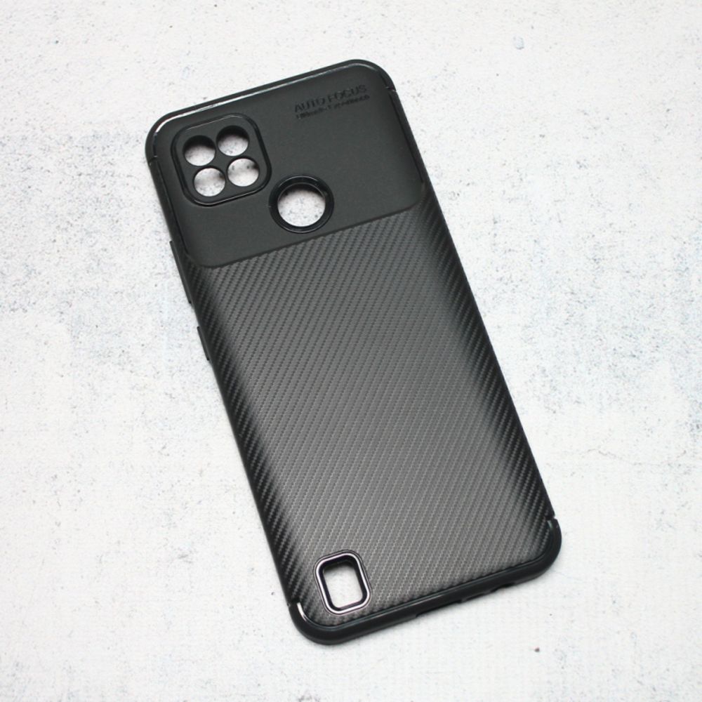 Maska za Realme C21 — Defender Carbon, crna