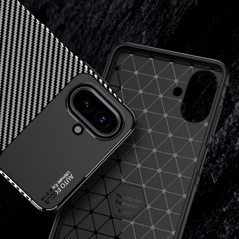 Maska za Samsung Galaxy A07 — Defender Carbon, crna
