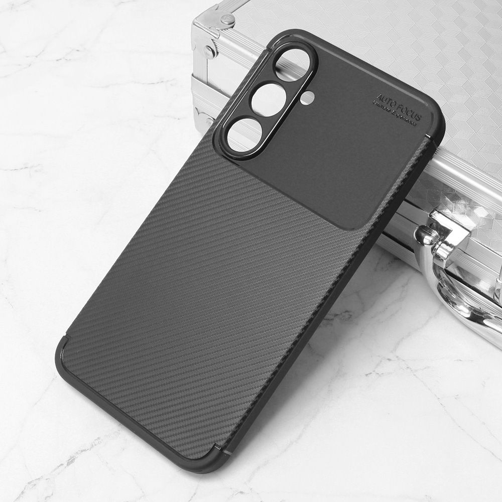 Maska za Samsung Galaxy A55 5G — Defender Carbon, crna