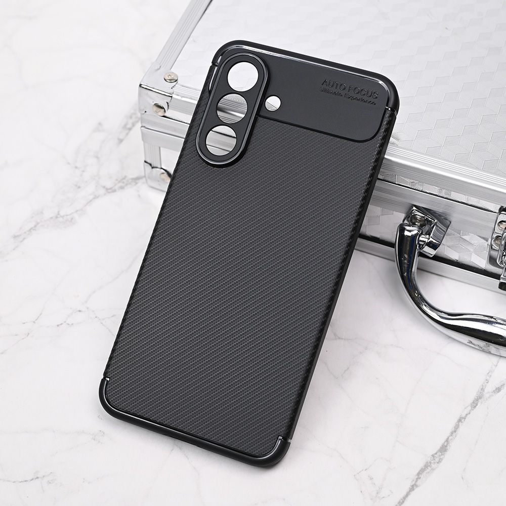 Maska za Samsung Galaxy A56 5G — Defender Carbon, crna