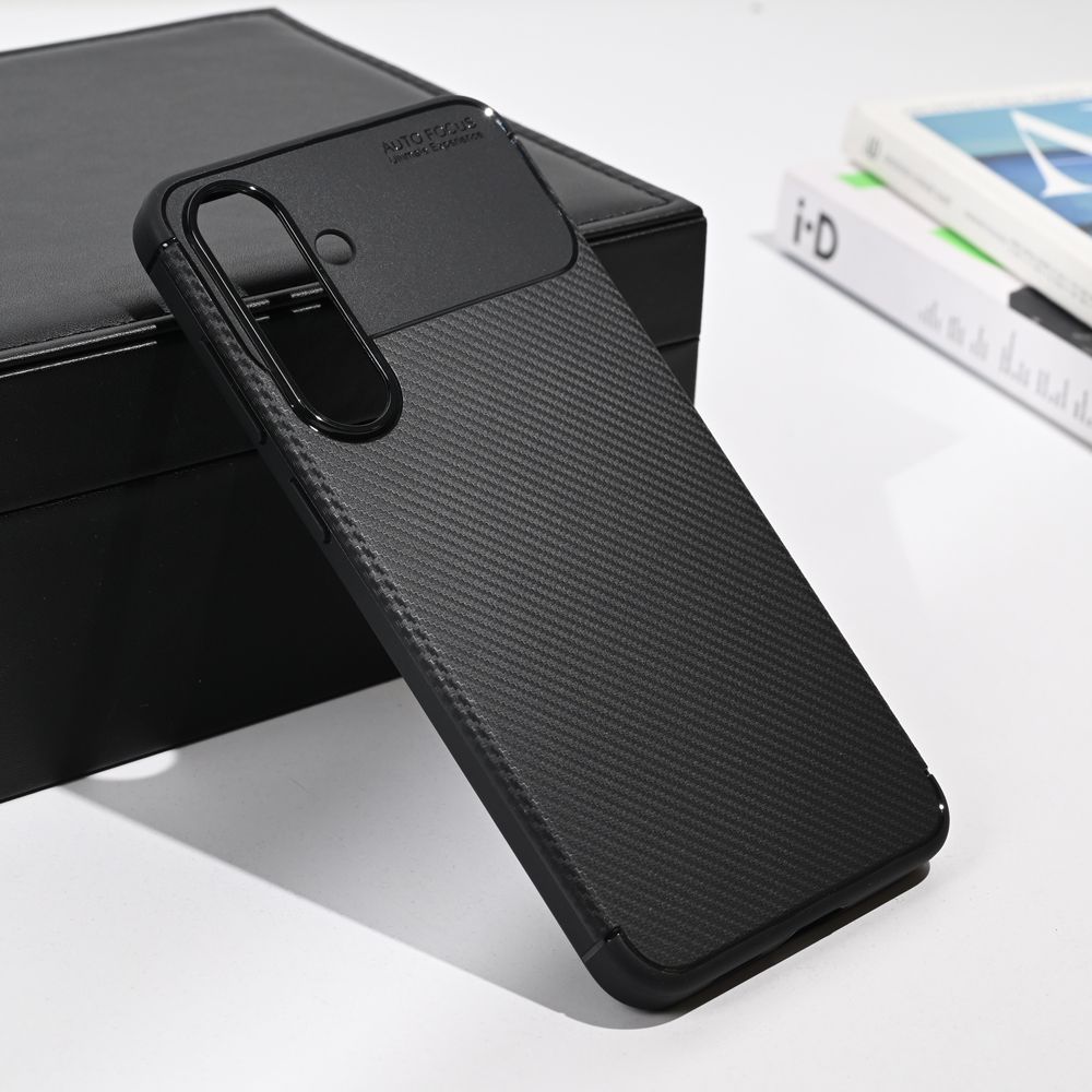 Maska za Samsung Galaxy S25 FE — Defender Carbon, crna