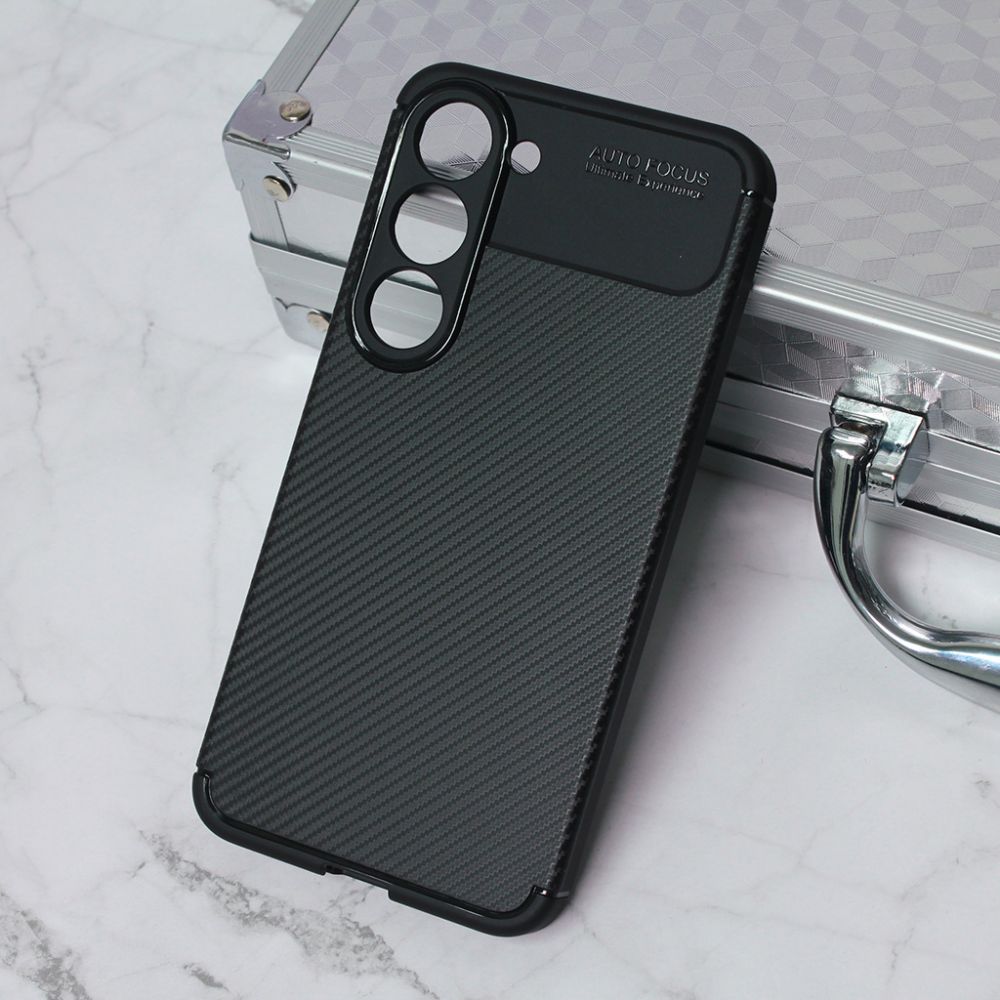 Maska za Samsung Galaxy S23 — Defender Carbon, crna