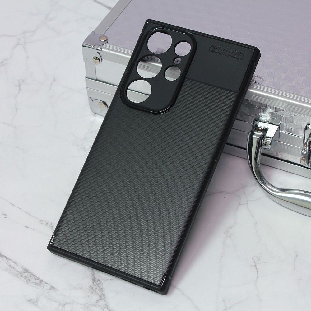 Maska za Samsung Galaxy S23 Ultra — Defender Carbon, crna