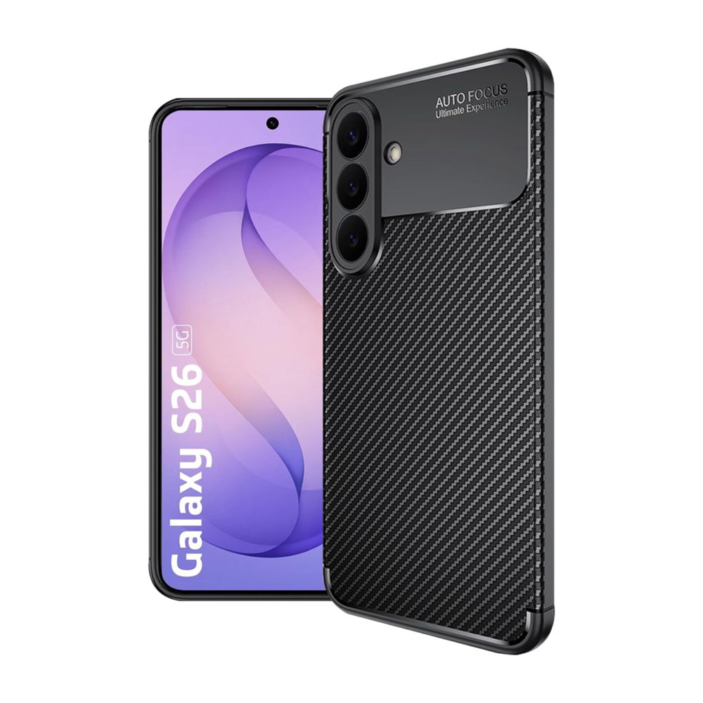Maska za Samsung Galaxy S26 — Defender Carbon, crna