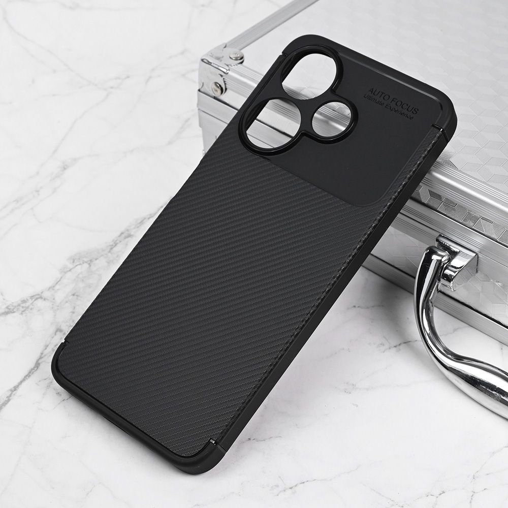 Maska za Xiaomi Redmi 13 — Defender Carbon, crna