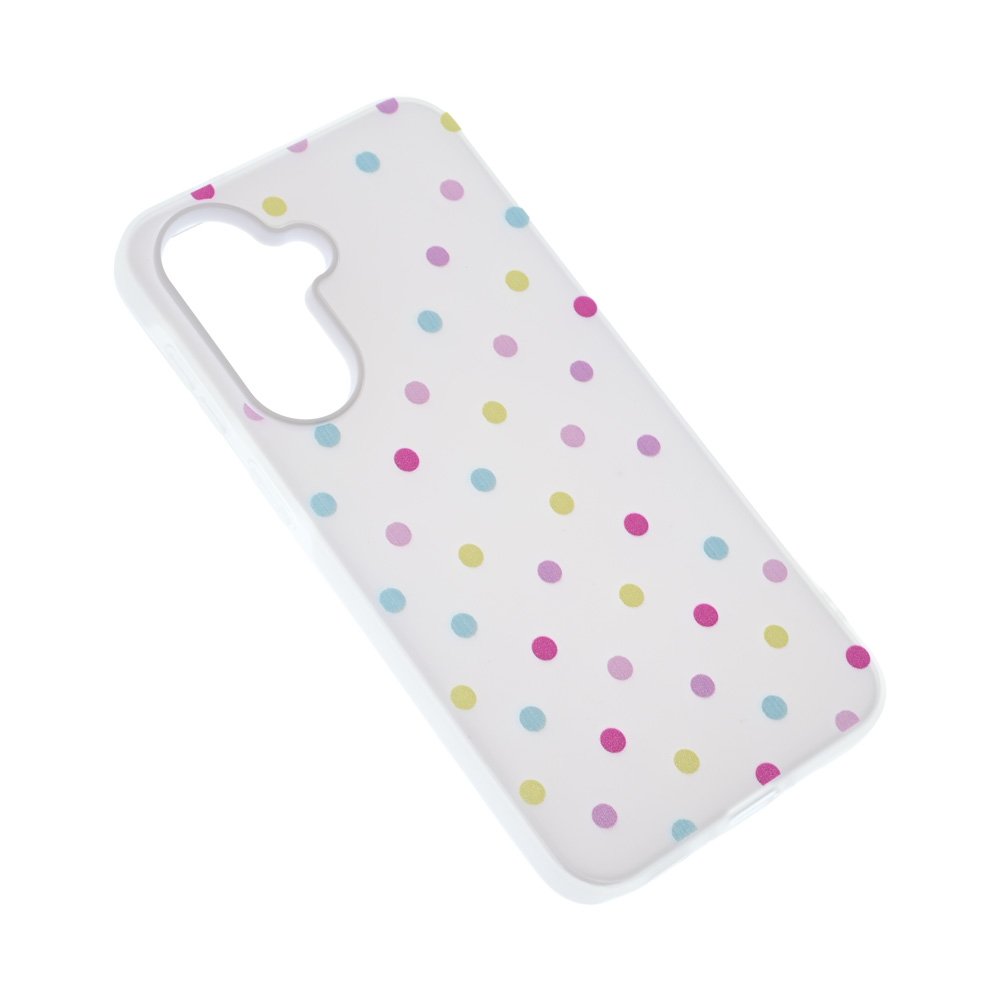 Maska za Samsung Galaxy A37 5G — Dotty Pop, bela