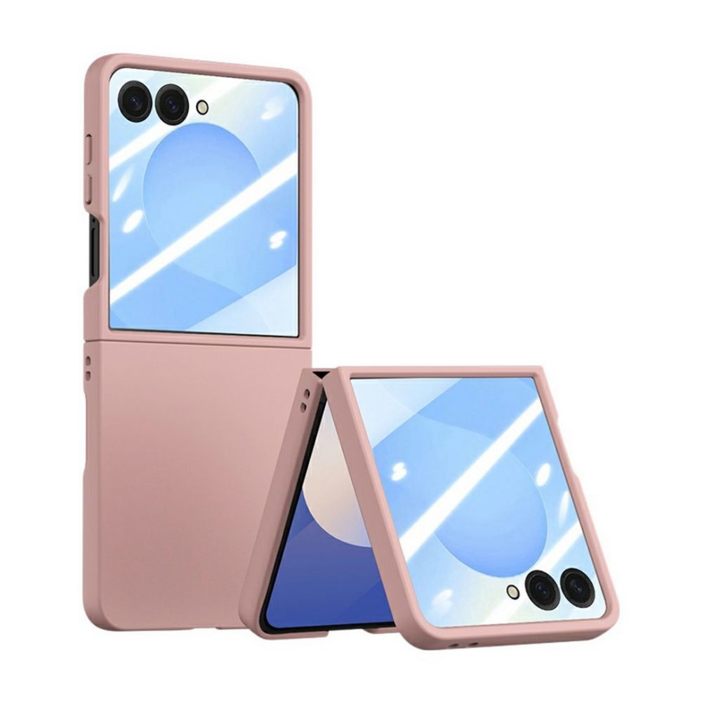Maska za Samsung Galaxy Z Flip 7 — Elegant Fold, roze