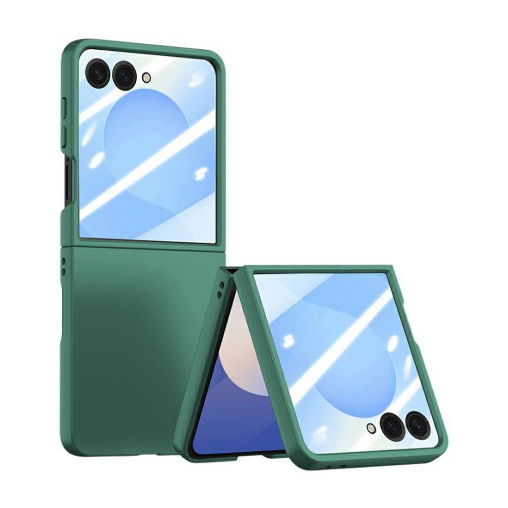 Maska za Samsung Galaxy Z Flip 7 — Elegant Fold, zelena