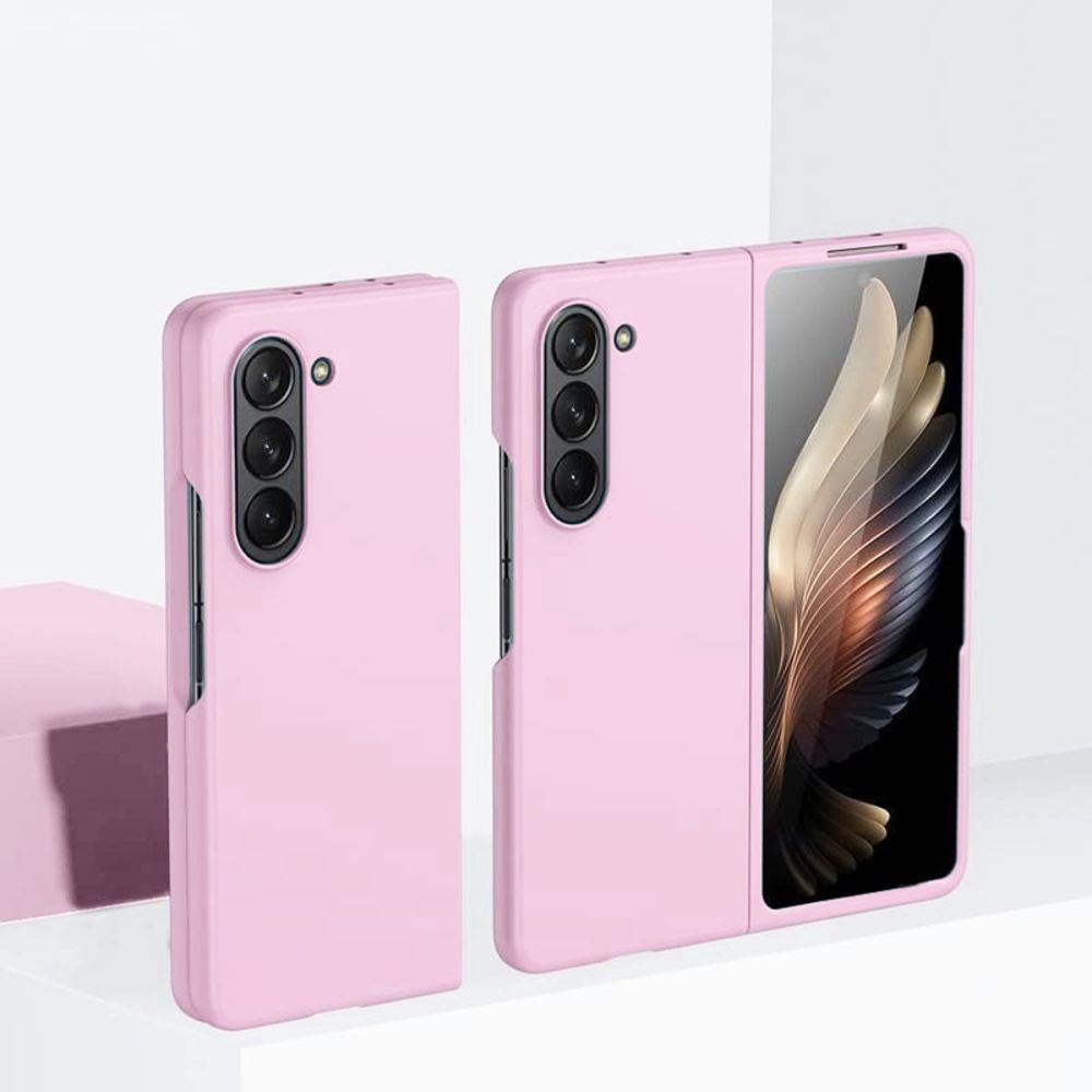Maska za Samsung Galaxy Z Fold 6 — Elegant, svetlo roze