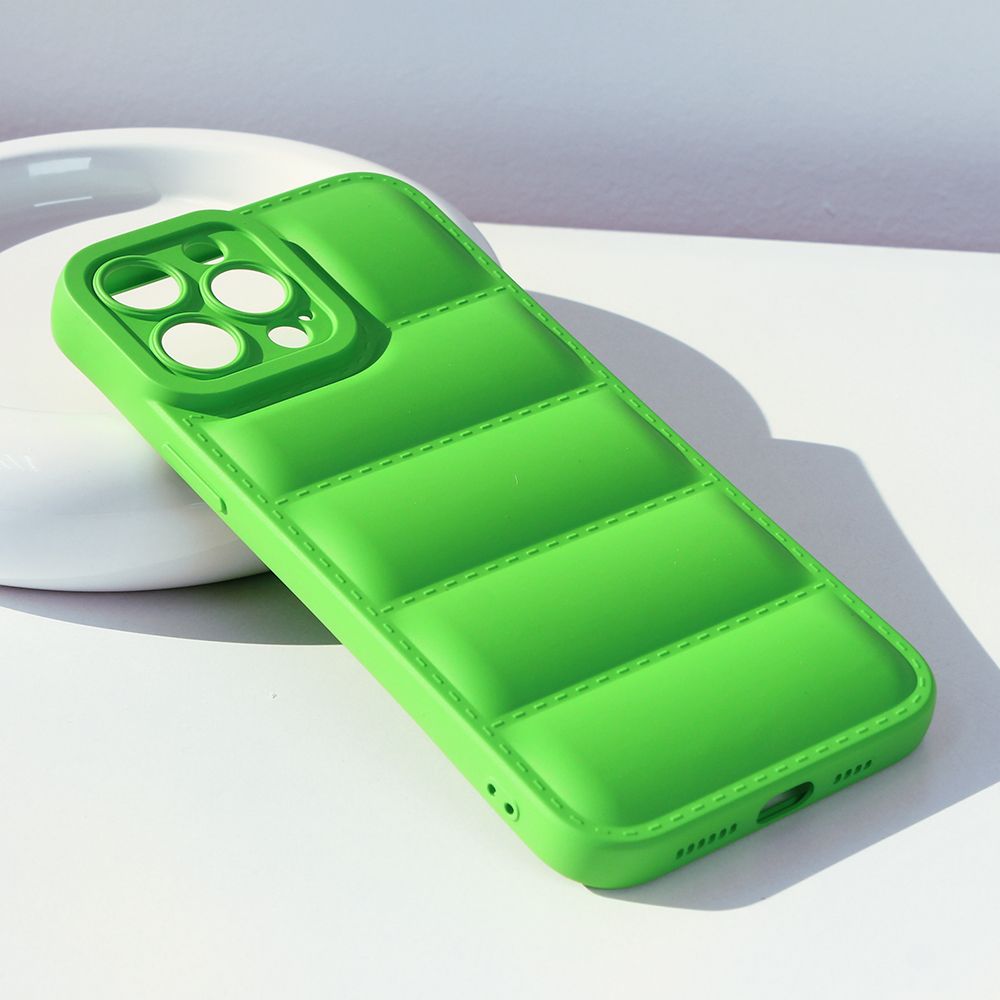 Maska za Apple iPhone 14 Pro Max — Feather TPU, zelena