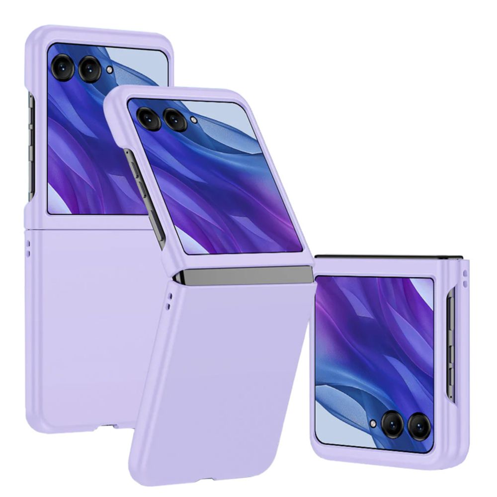 Maska za Motorola Razr 50 Ultra — Flip, ljubicasta