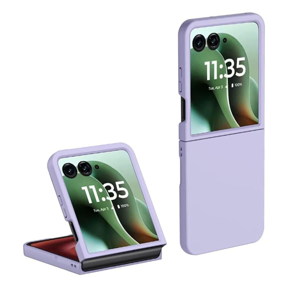 Maska za Motorola Razr 70 Ultra — Flip, ljubicasta