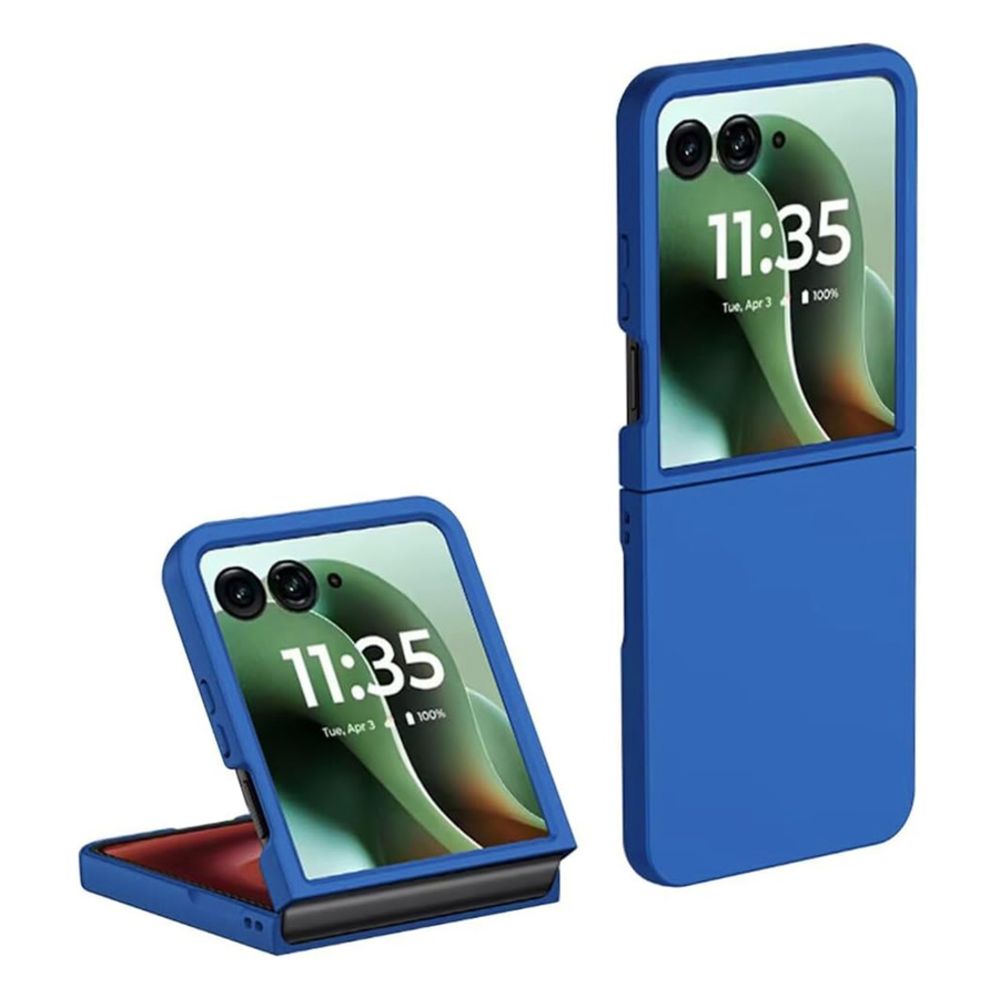 Maska za Motorola Razr 70 Ultra — Flip, plava