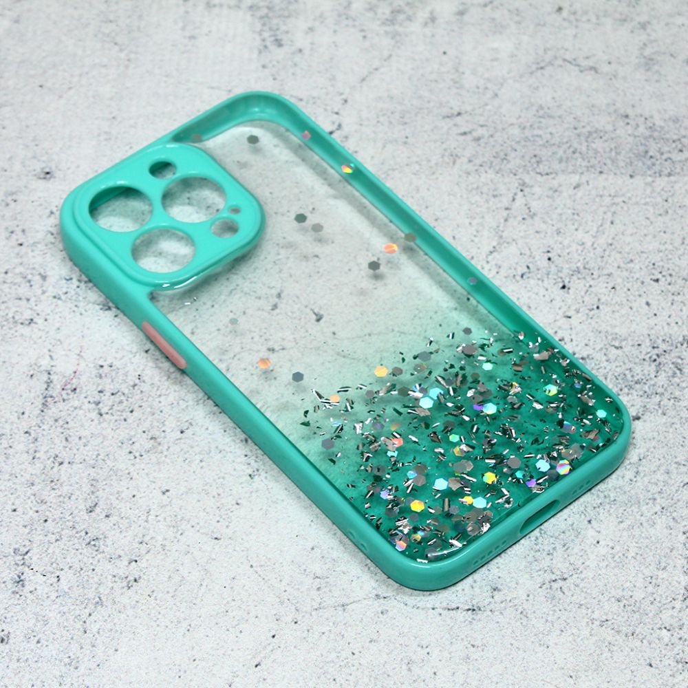 Maska za Apple iPhone 13 Pro — Frame Glitter